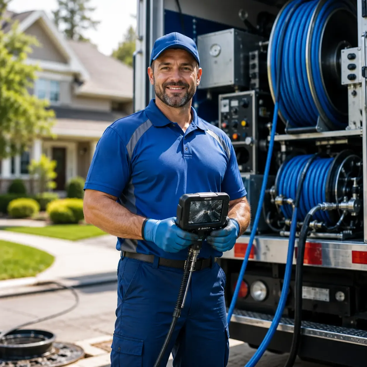 Local outdoor drain cleaning specialists in Genesee Depot, WI